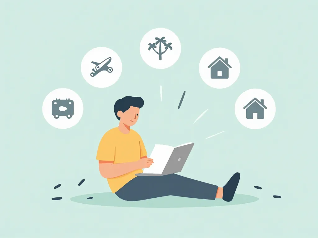 Planification passe de bonnes vacances sans stress