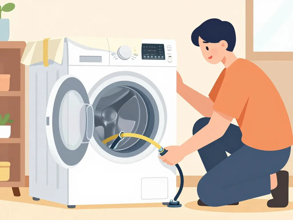 peut on coucher une machine à laver avant transport