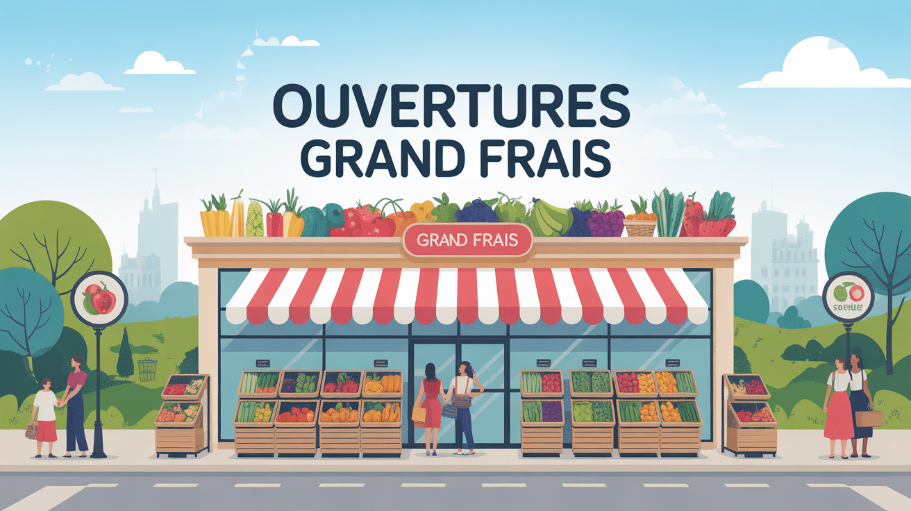 prochaines ouvertures grand frais illustration façade magasin France