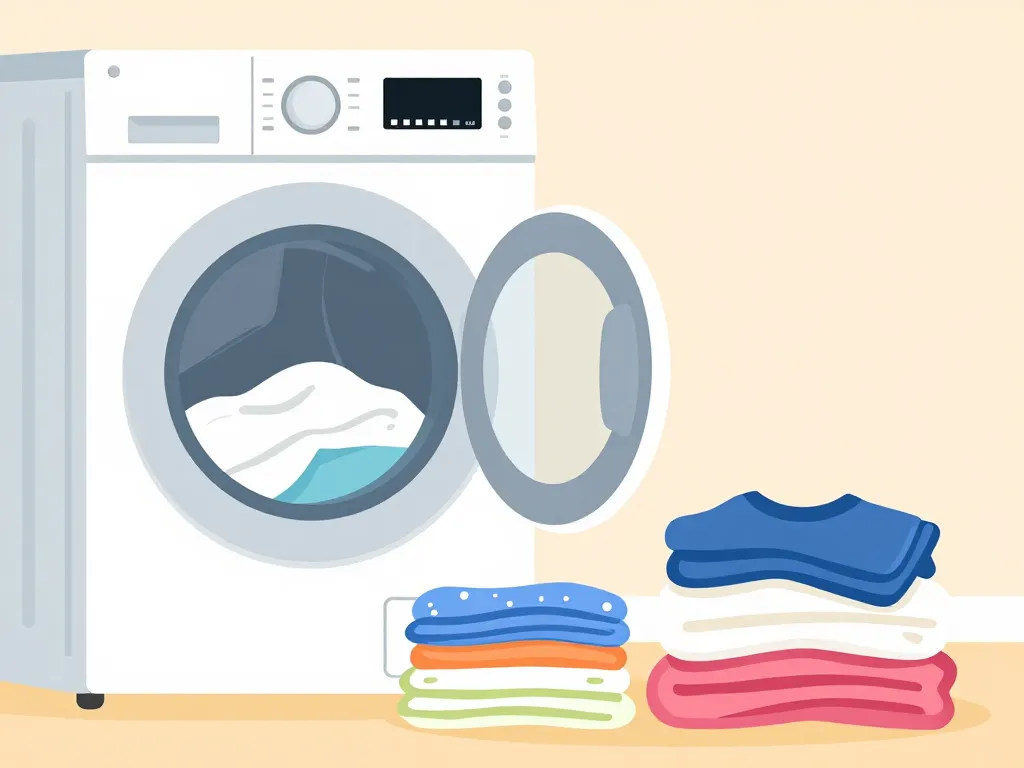 secher linge machine a laver, reglages et organisation du linge