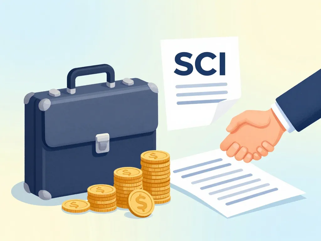 illustration optimisation taux emprunt sci 20 ans negotiation