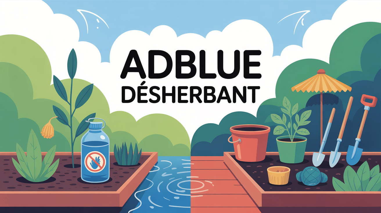 AdBlue désherbant interdit et jardin sain