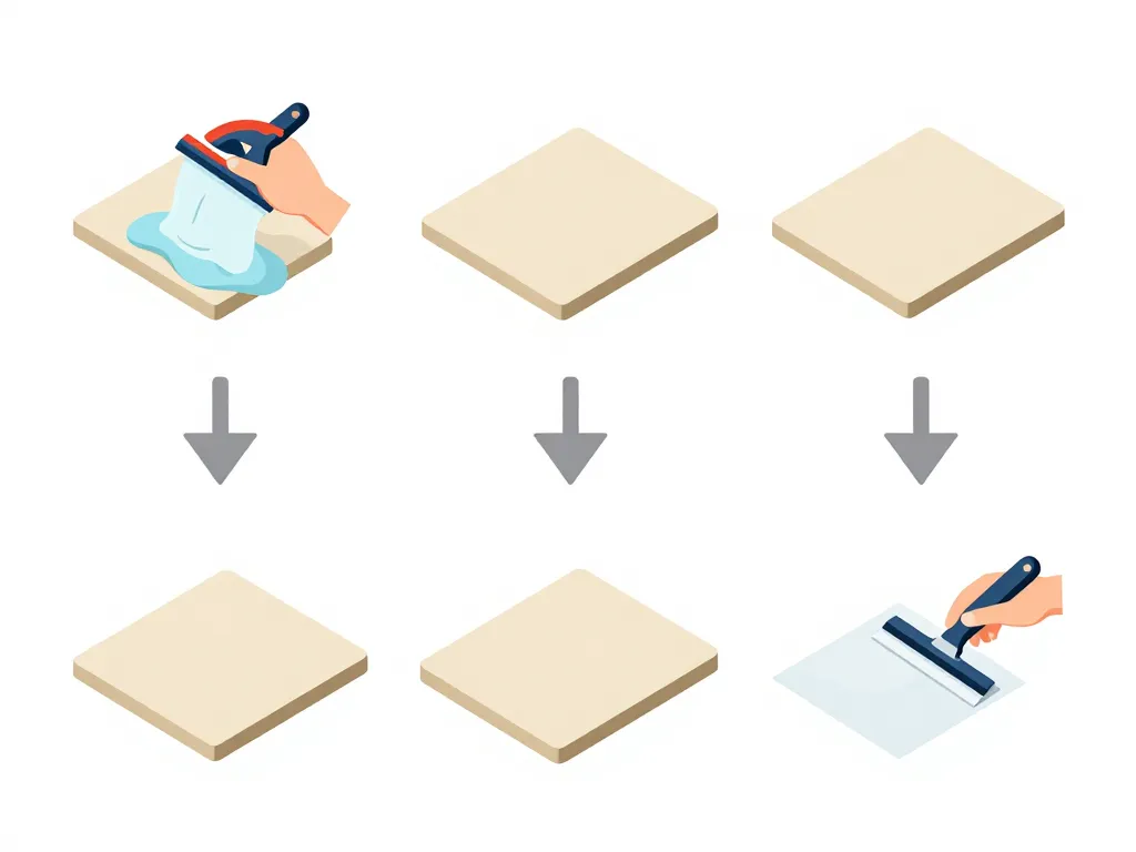 Adhesif pour plan de travail preparation et pose étape par étape