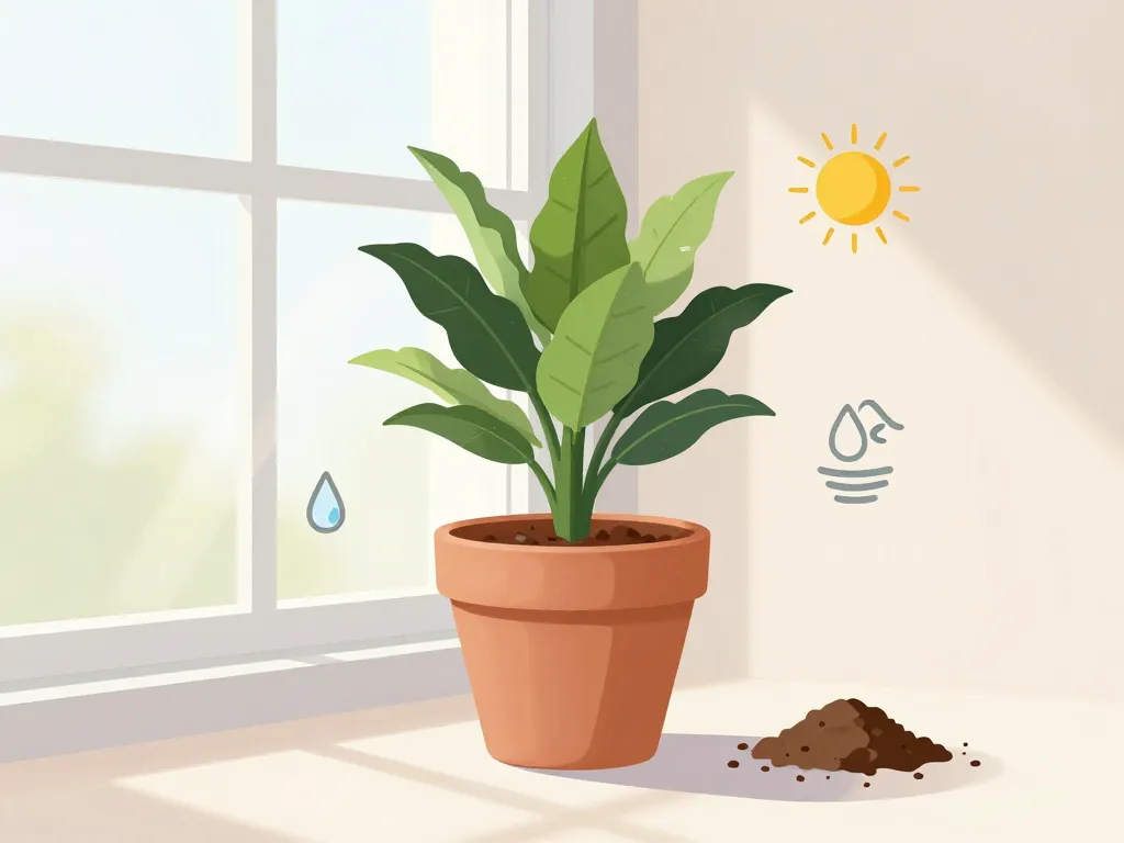 arbre de jade pot terre cuite près fenêtre entretien