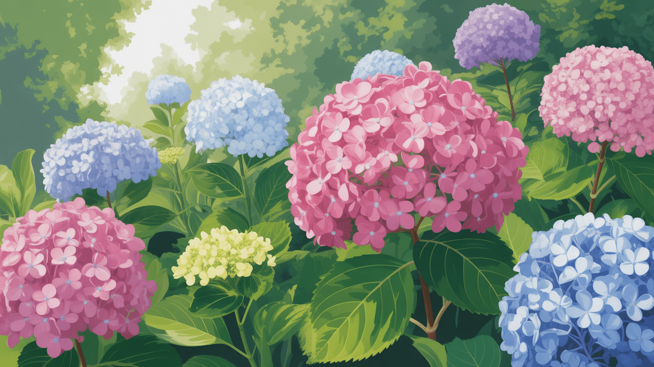 hydrangea paniculata grandes fleurs en panicules jardin