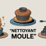 illustration nettoyant moule cuisine mur industrie