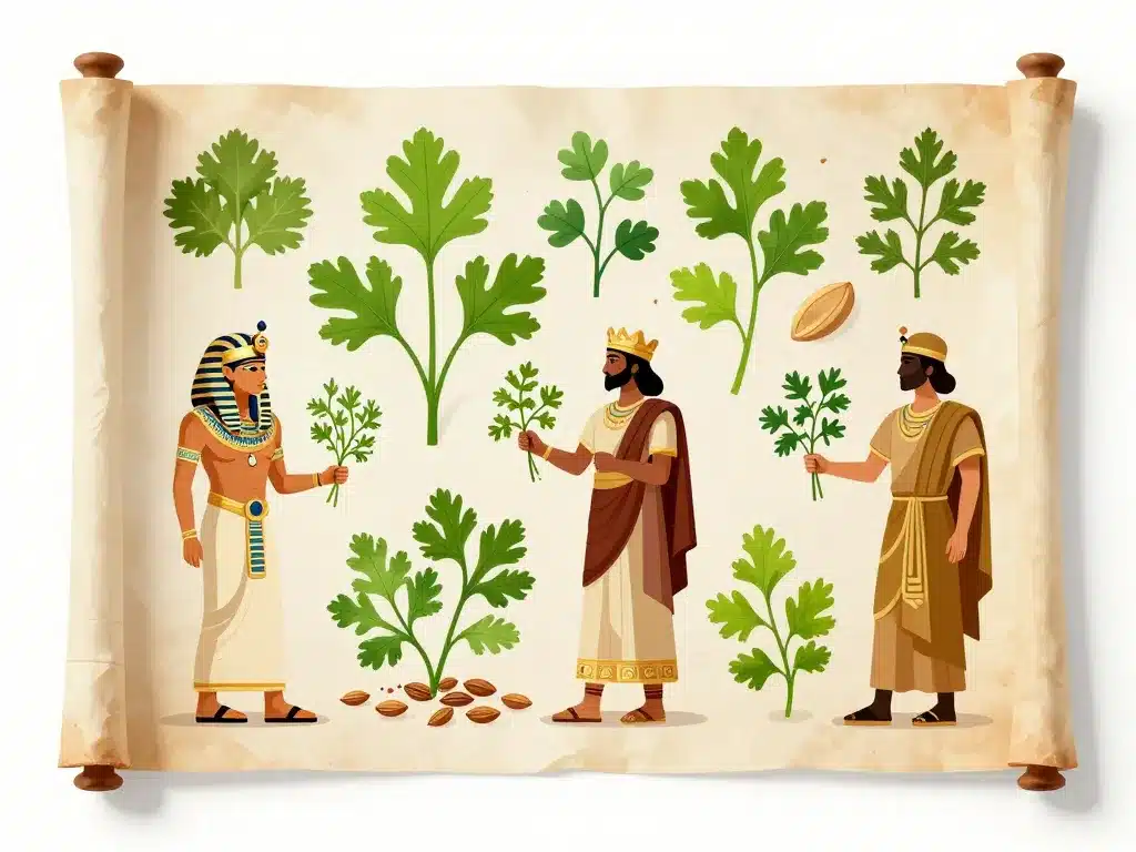 Coriandre histoire nutrition bienfaits santé