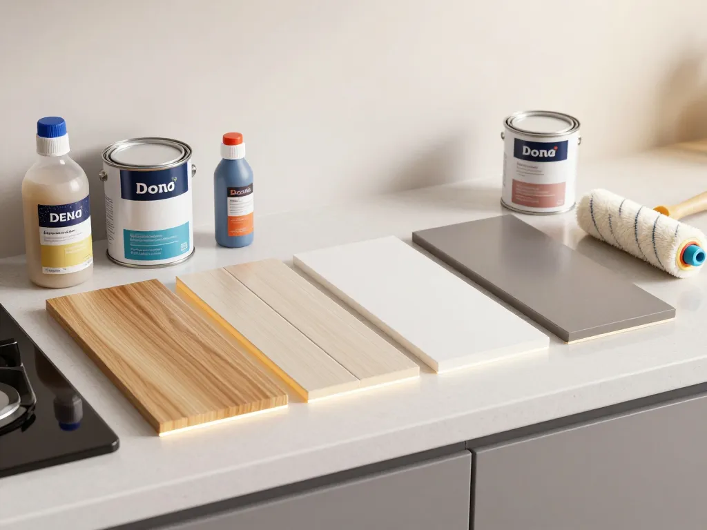 Peindre un plan de travail différents types de peinture