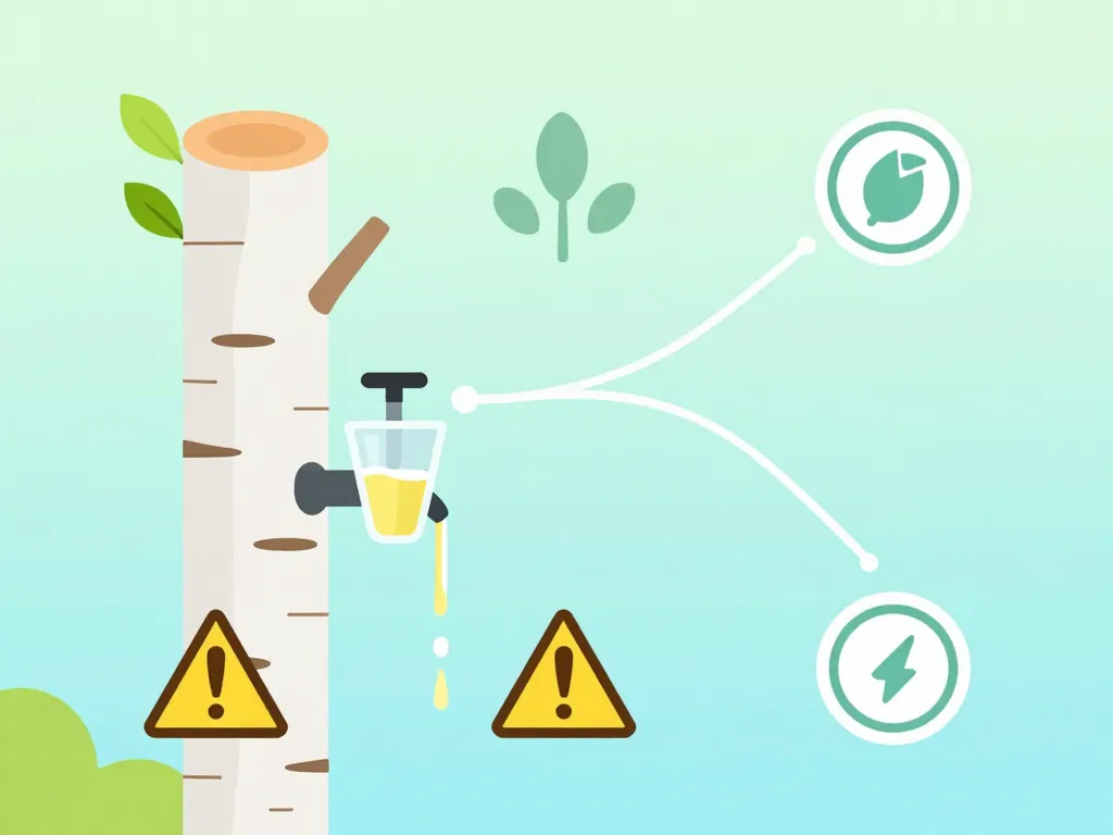 Sève bouleau récolte détox