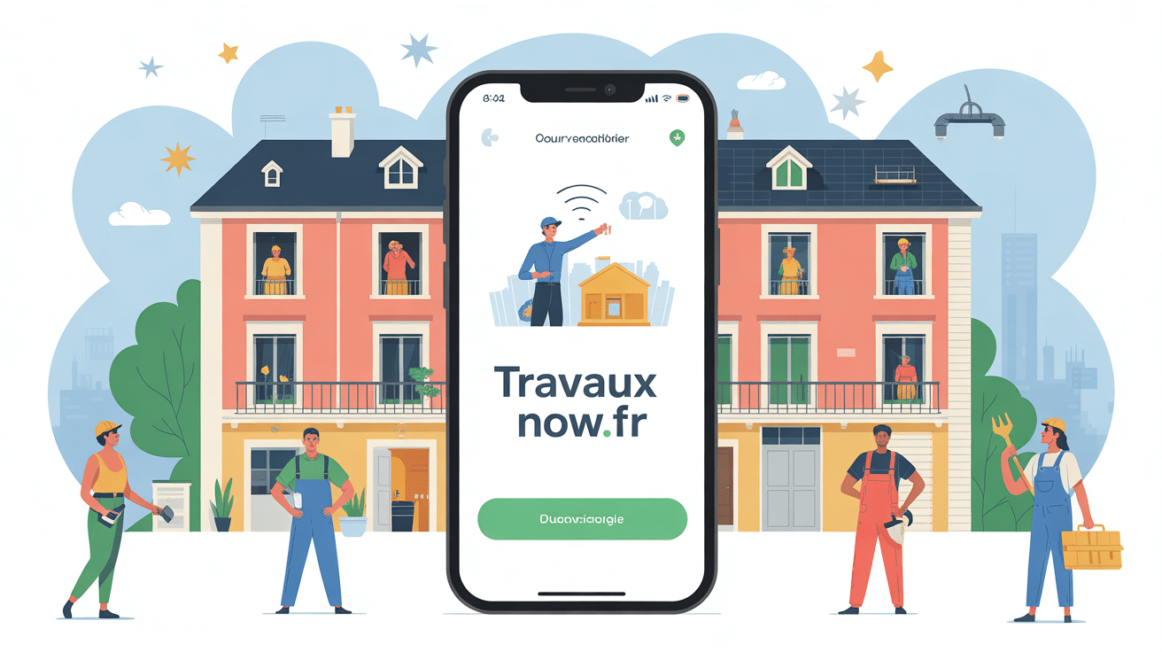 Illustration travaux now.fr mise en relation avec artisans