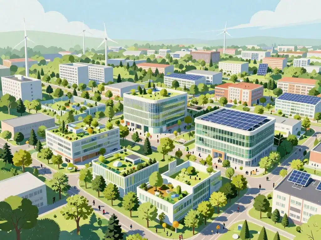 Urbanisme ville du futur ecologique bede energie et nature