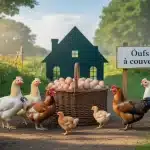 Coco Eco poules colorées œufs à couver jardin