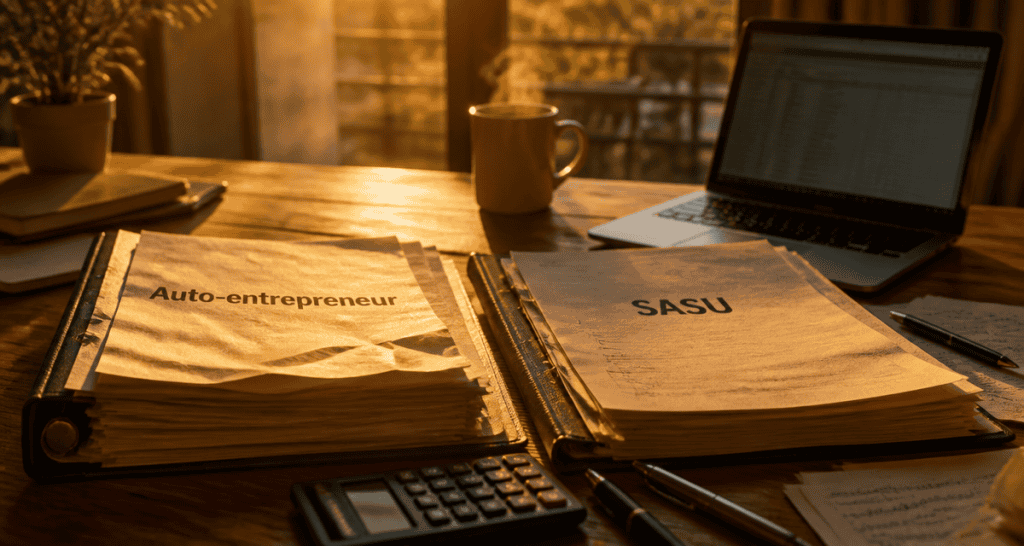 auto entrepreneur ou sasu dossiers comparés