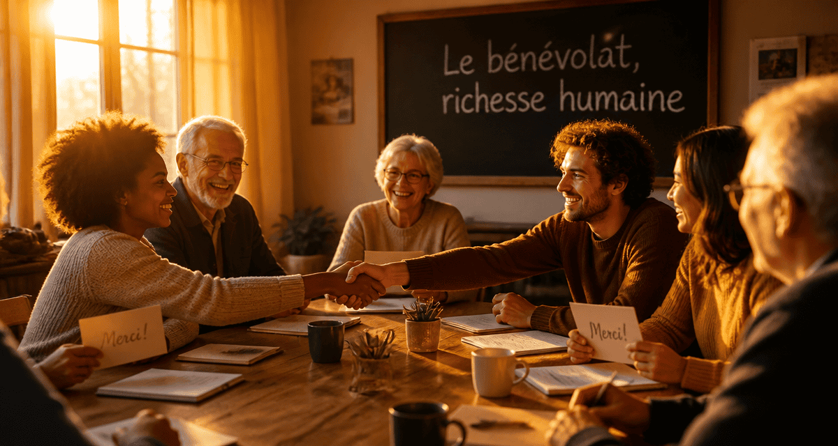 citation sur le bénévolat réunion équipe