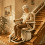 comparatif monte escalier moderne fauteuil salon