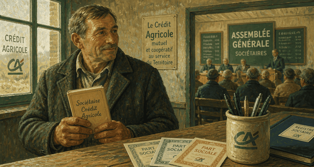 inconvénient sociétaire crédit agricole carnet parts sociales