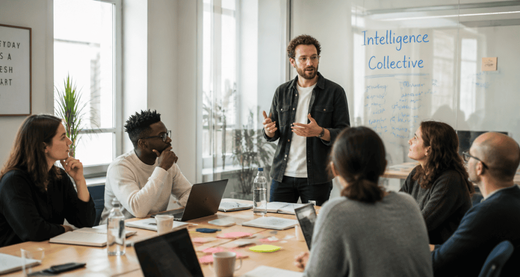 intelligence collective def réunion équipe