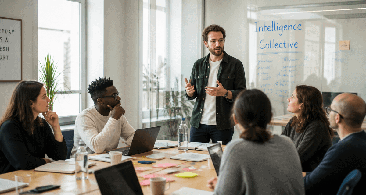 intelligence collective def réunion équipe