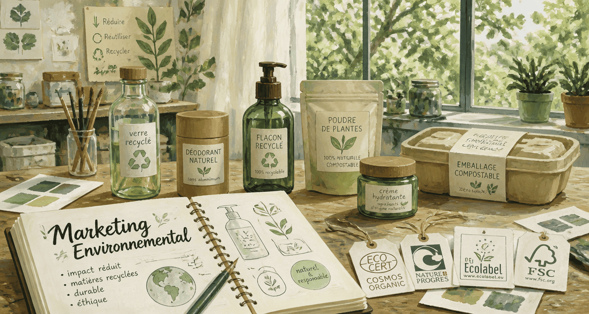 atelier marketing environnemental avec produits écoconçus