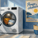 seche linge pompe a chaleur c'est quoi dans une buanderie