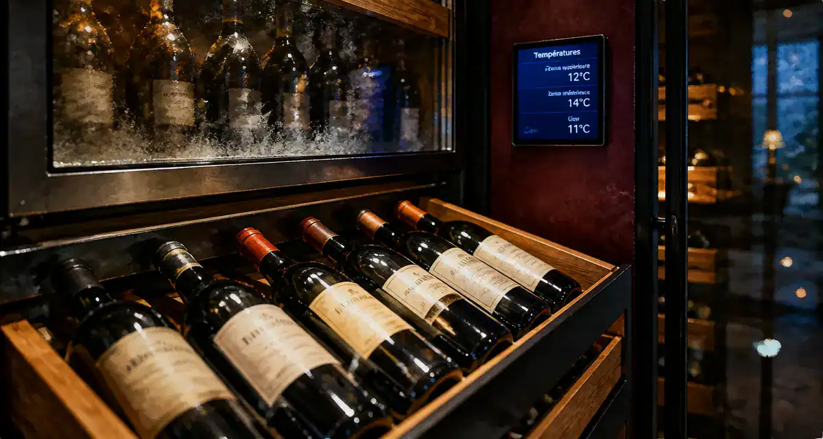 Cave à vin comment choisir : bouteilles en clayettes, température stable