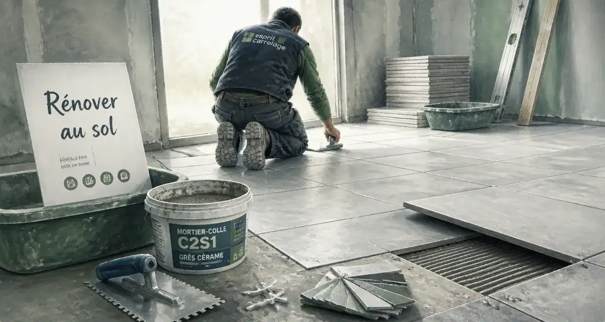 Artisan pose du carrelage pour dalais-carreleur reussir sa renovation