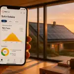 edf enr application interface suivi solaire sur smartphone