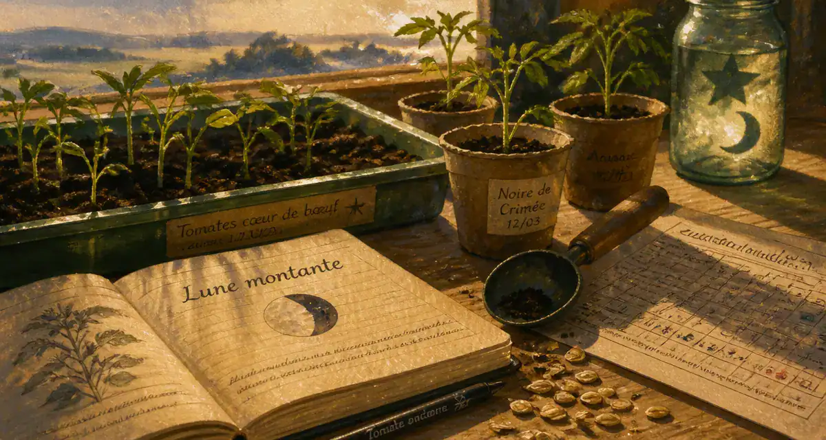 Quand semer les tomates avec la lune : semis de tomates vigoureux