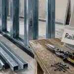 Railles pour placo R48 : rails galvanisés et montants