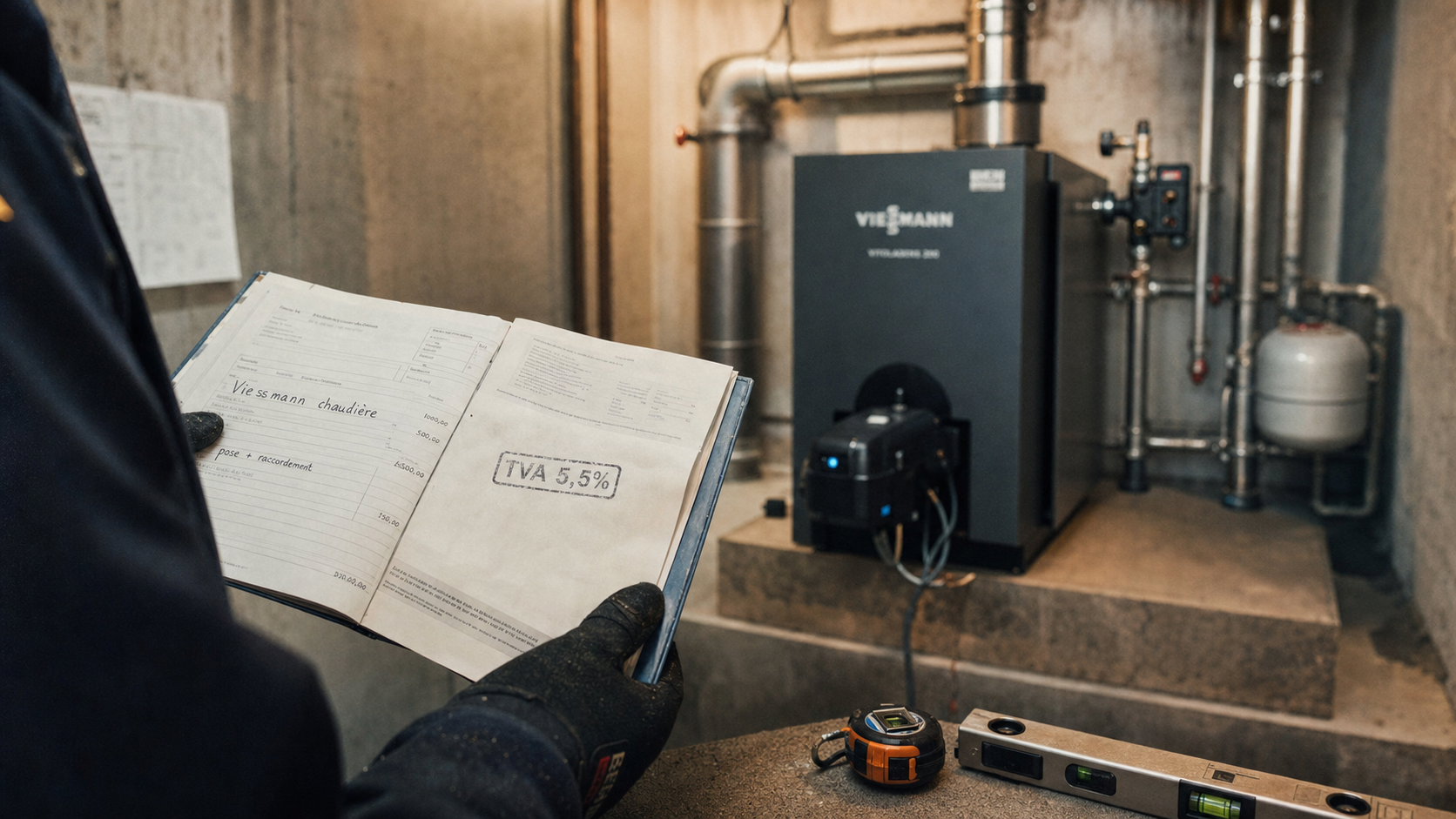 Chaudiere fioul prix viessmann : devis installateur en atelier