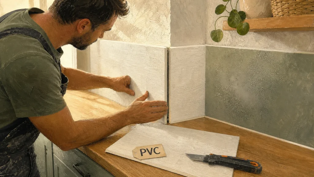 PVC, bois ou panneaux décoratifs : quel habillage mur intérieur choisir selon la pièce ?