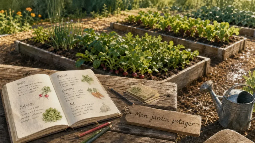 Commencer un potager sur 10 m² avec 6 heures de soleil, sans se disperser