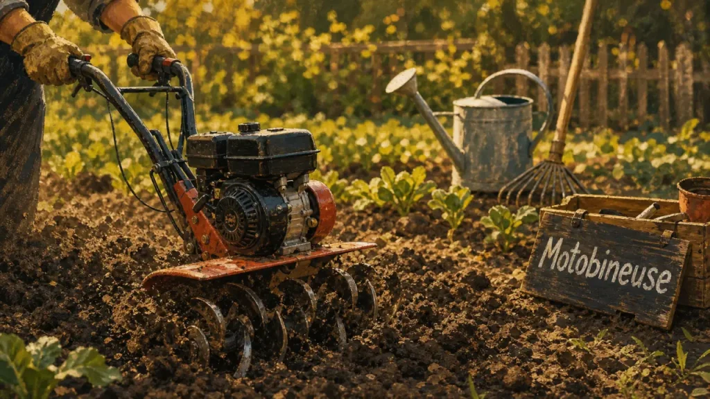 Motobineuse ou motoculteur : la bonne machine selon la profondeur, la surface et le sol