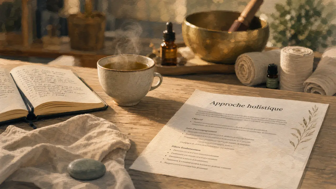 Thérapies holistiques : accompagnement global avec tisane et approche holistique