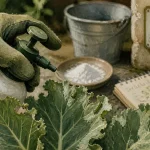 bicarbonate pour tuer chenilles : pulvérisation sur feuilles avec chenilles