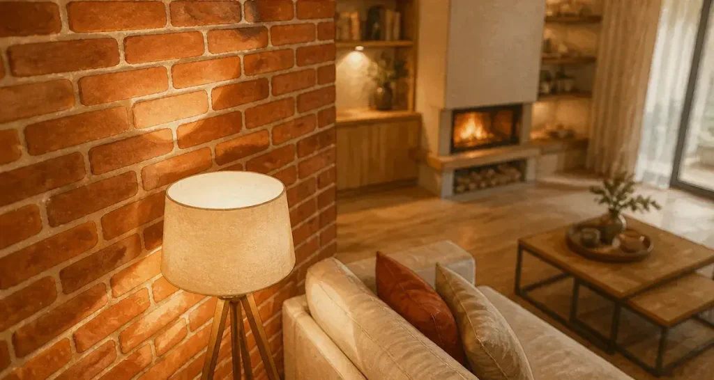 Mur en brique intérieur : 4 critères pour choisir vos plaquettes et réussir une pose durable