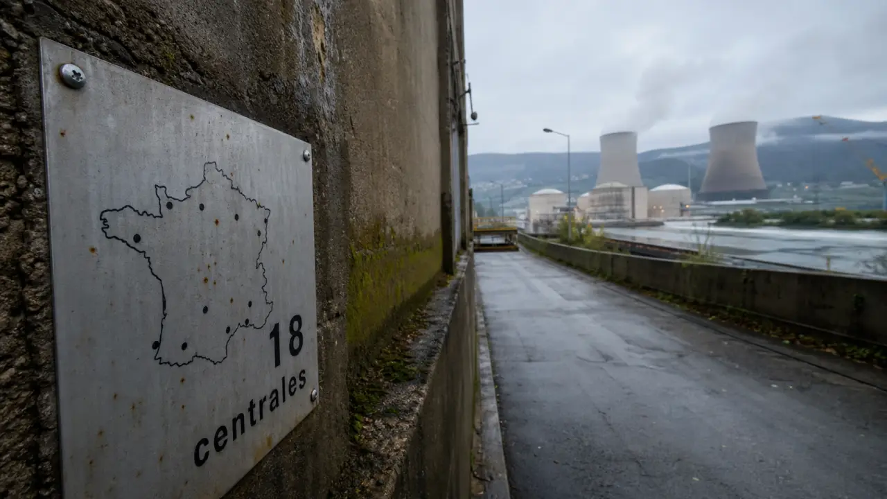 Combien de centrale nucléaire en France : 18 centrales, 57 réacteurs, photo d’un site nucléaire