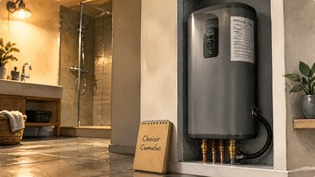 27 cm, double cuve ou calcaire : quel chauffe-eau électrique choisir ?
