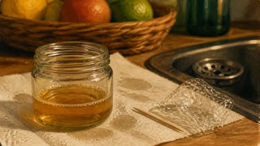 Recette anti moucheron au vinaigre de cidre, prête en 5 minutes et sans insecticide