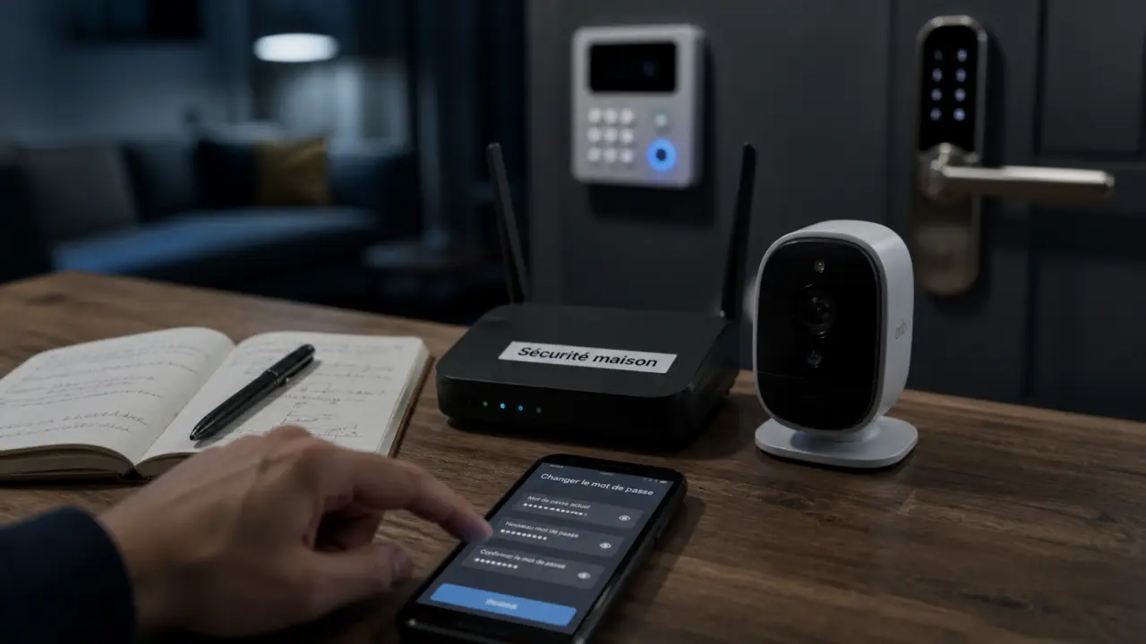 Sécuriser sa maison connectée : réglages Wi‑Fi et caméras