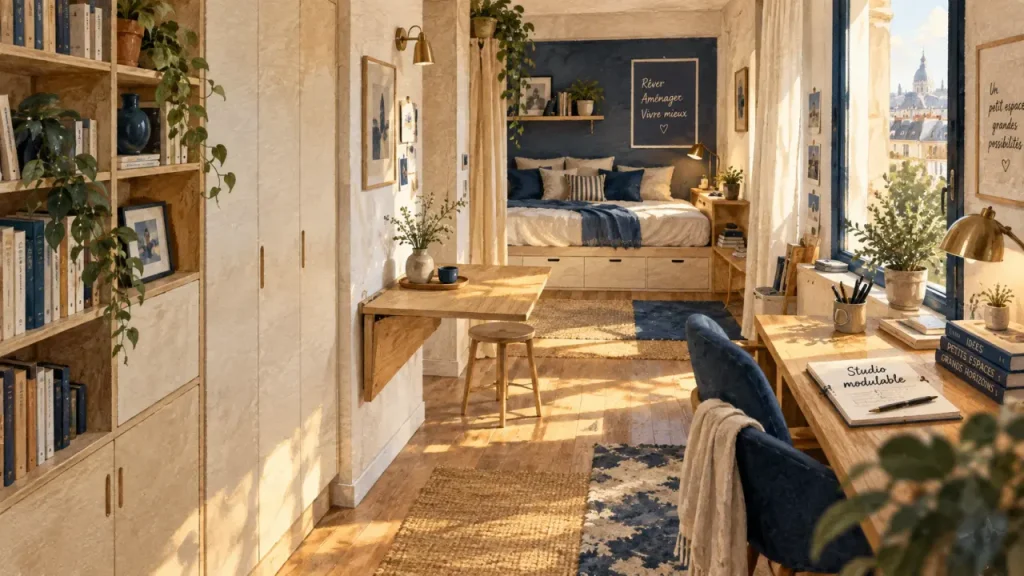 Aménager un studio de 25 m² avec IKEA : 4 zones sans pousser les murs