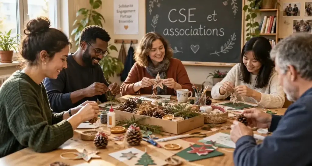 CSE et associations : bâtir un moment collectif autour du fait main