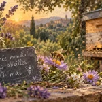 Journée mondiale des abeilles 2025 : 20 mai, abeille sur fleurs