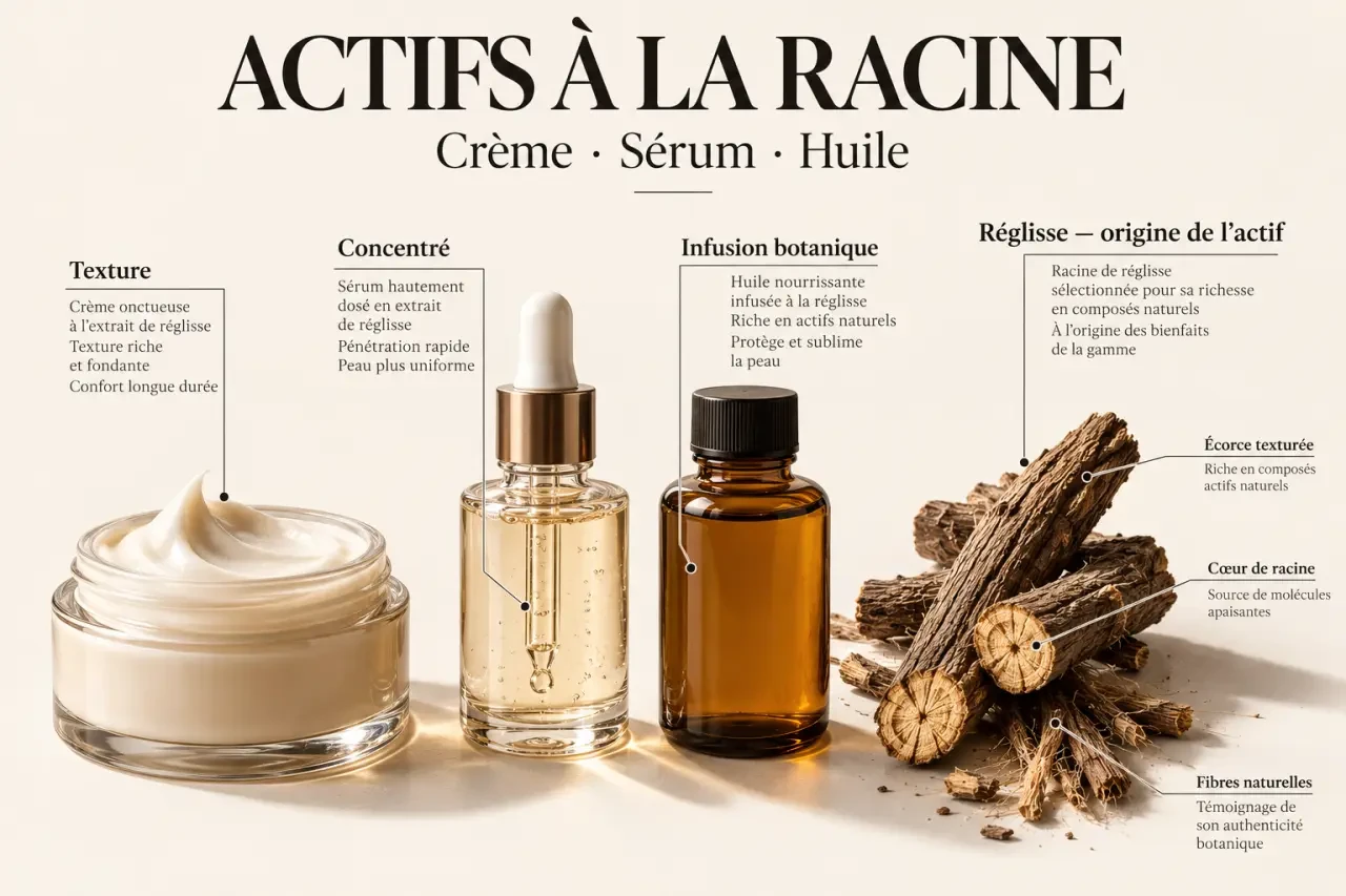 Beauté au naturel : cosmétiques bio et racines de plantes actives