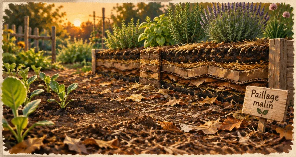Jardinage malin : moins d’arrosage et de corvées grâce à un sol couvert