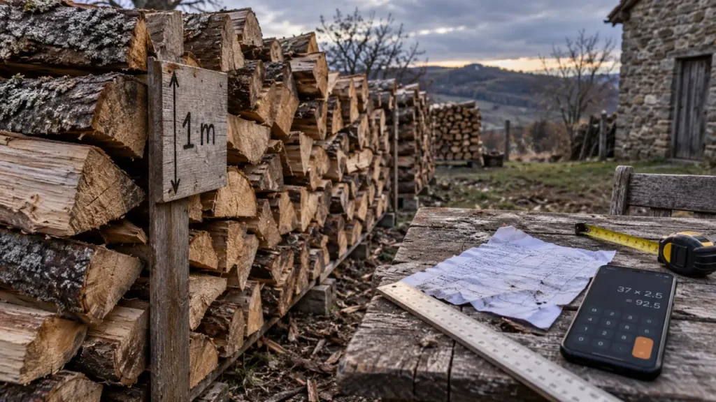 Un stère de bois en 1 mètre coûte 70 à 130 €, selon 4 critères