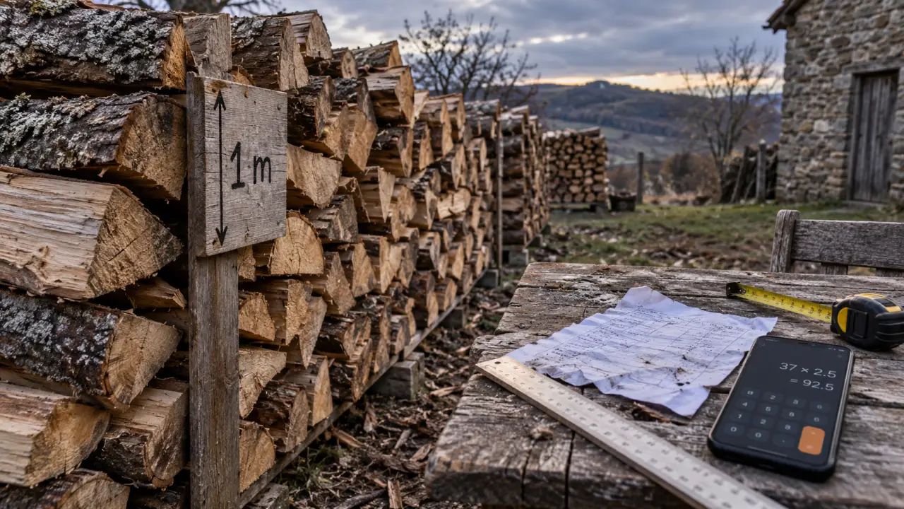 prix d un stere de bois en 1metre : bûches mesurées au mètre