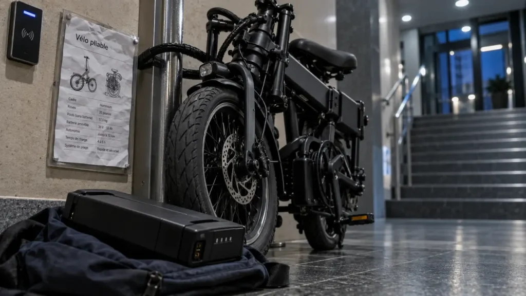 Vélo électrique pliable : le poids qui simplifie ou complique vos trajets